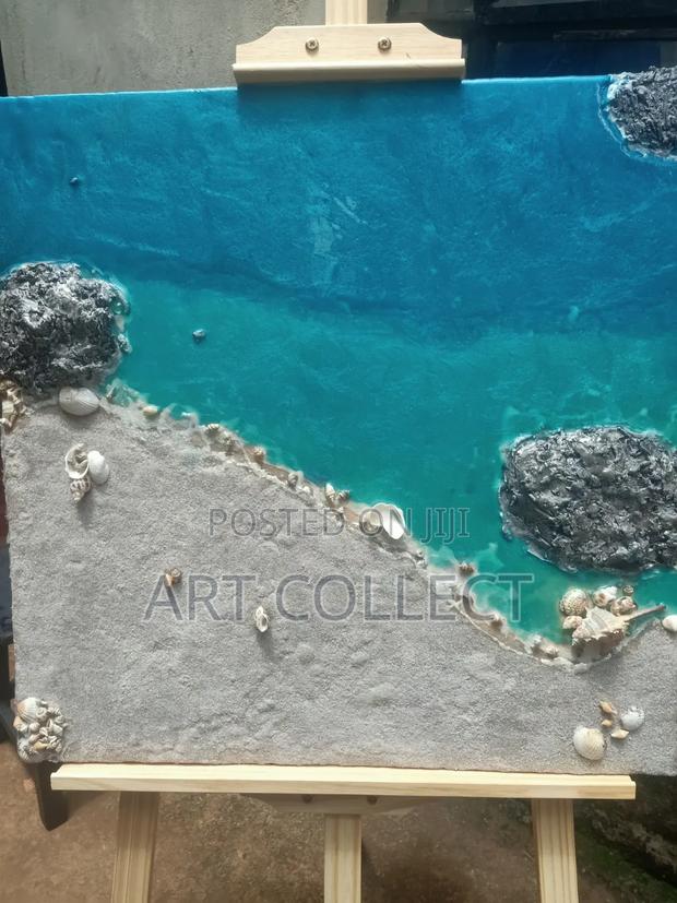 3d Ocean Resin Art - thumbnail 3