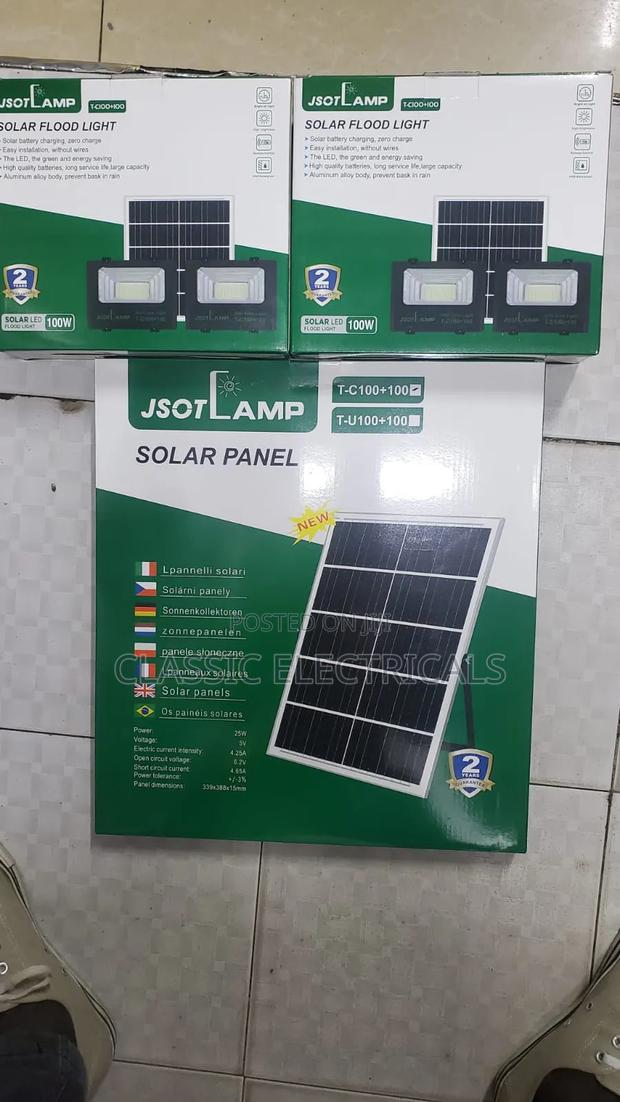 2in1solar Floodlights 100 Watts - thumbnail 2