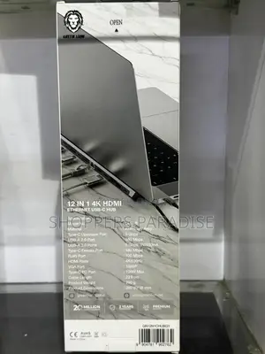 12 in 1 Usb-C Hub With Hdmi and Ethernet Ports