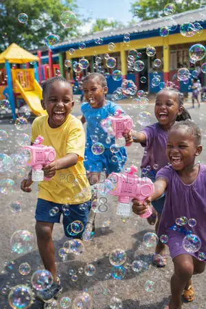 Kidjoy Bubble Blaster Toy – Safe Kids Outdoor Play