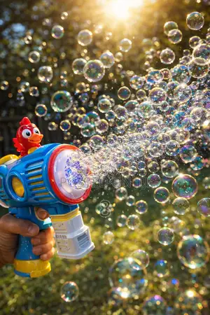 Magicpop Bubble Gun – Colorful Outdoor Play Toy