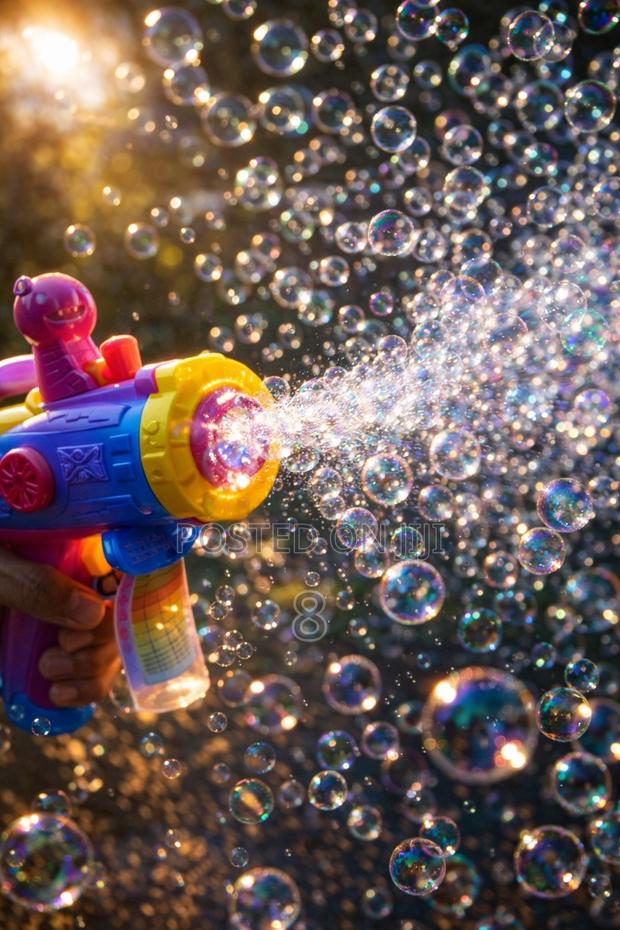 Kidjoy Bubble Gun Machine – Fun for Boys Girls