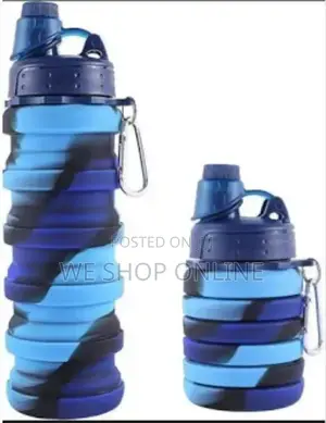 Multicolored Collapsible Water Bottle