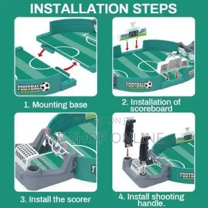 Interactive Foosball Game, 6 Piece Foosball Set