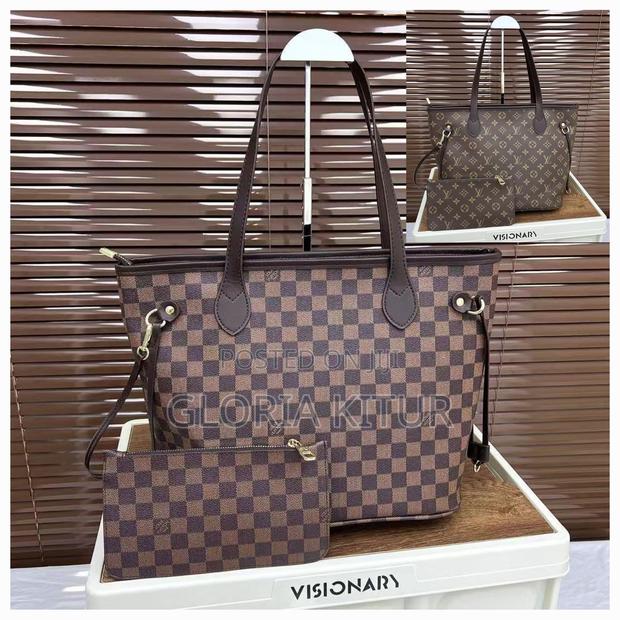 Travel/Office Tote Bag (Brown) - thumbnail 3