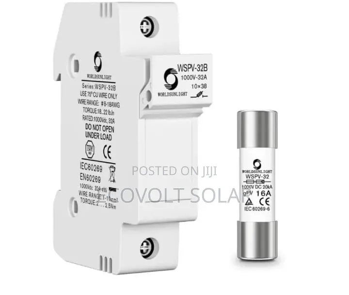 Photovoltaic (Pv) Fuse With Carrier