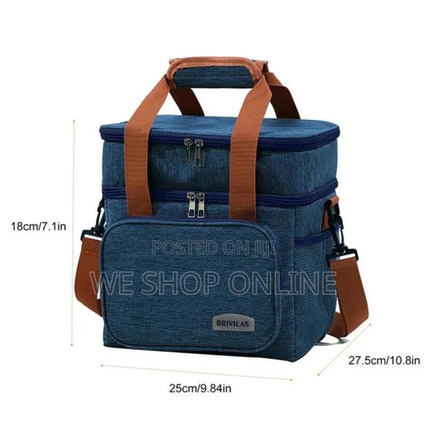 Double Compartment (15l) Lunch Bag - thumbnail 4