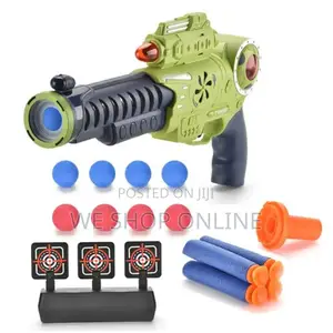 Sound Light Electric Eva Foam Soft Bullet Air Gun Toys