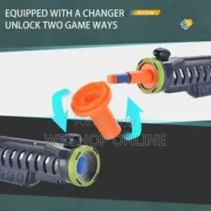 Sound Light Electric Eva Foam Soft Bullet Air Gun Toys