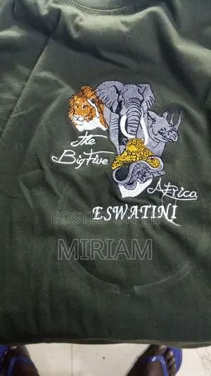 Embroidery Service Available for T Shirts