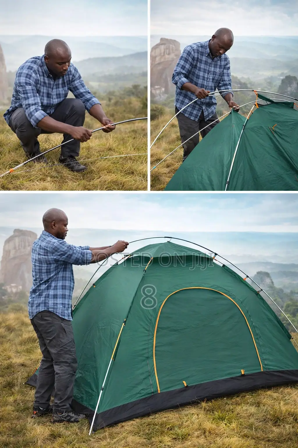 Waterproof Family Tent 4 People Outdoor Gear