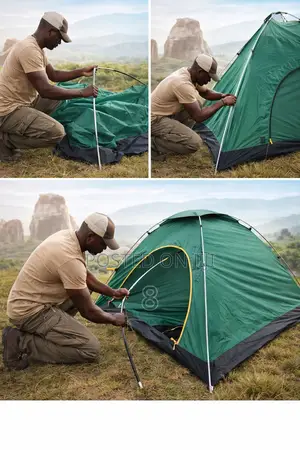 4 Person Hiking Tent Compact Easy Carry