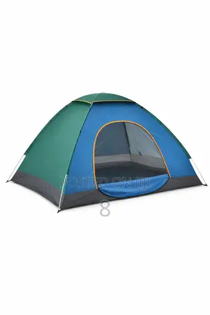 4 Person Dome Tent With Rain Cover