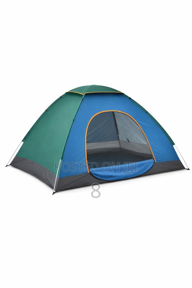 4 Person Dome Tent With Rain Cover