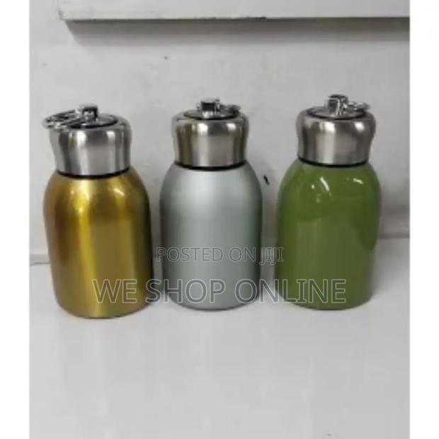 Cute 320ml Small Kids Insulated Leak Proof Thermal Milk Pot