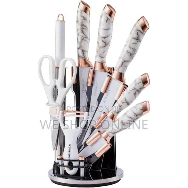 9pcs Acrylic Knife Set - main view