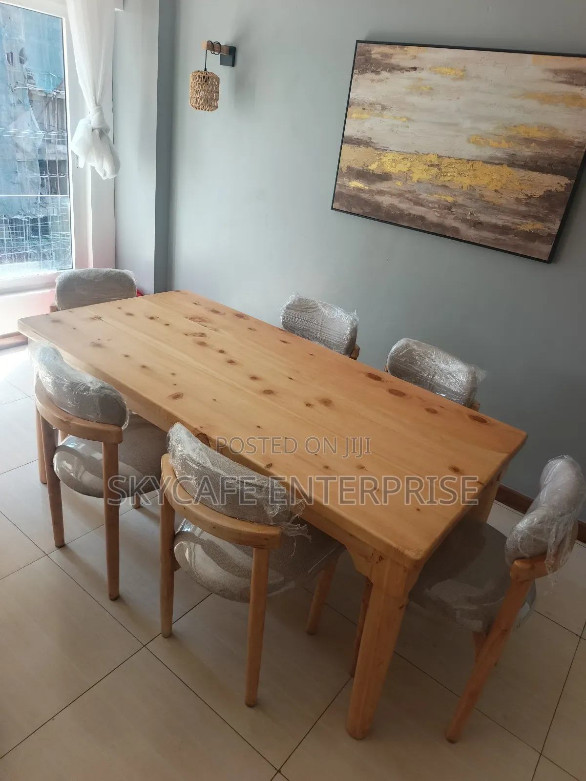 6 Seater Natural Colour (Cypress)