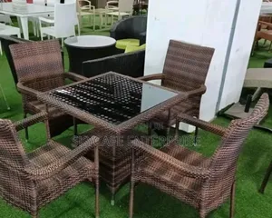 4 Seater Rattan Balcony Set