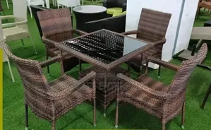 4 Seater Rattan Balcony Set