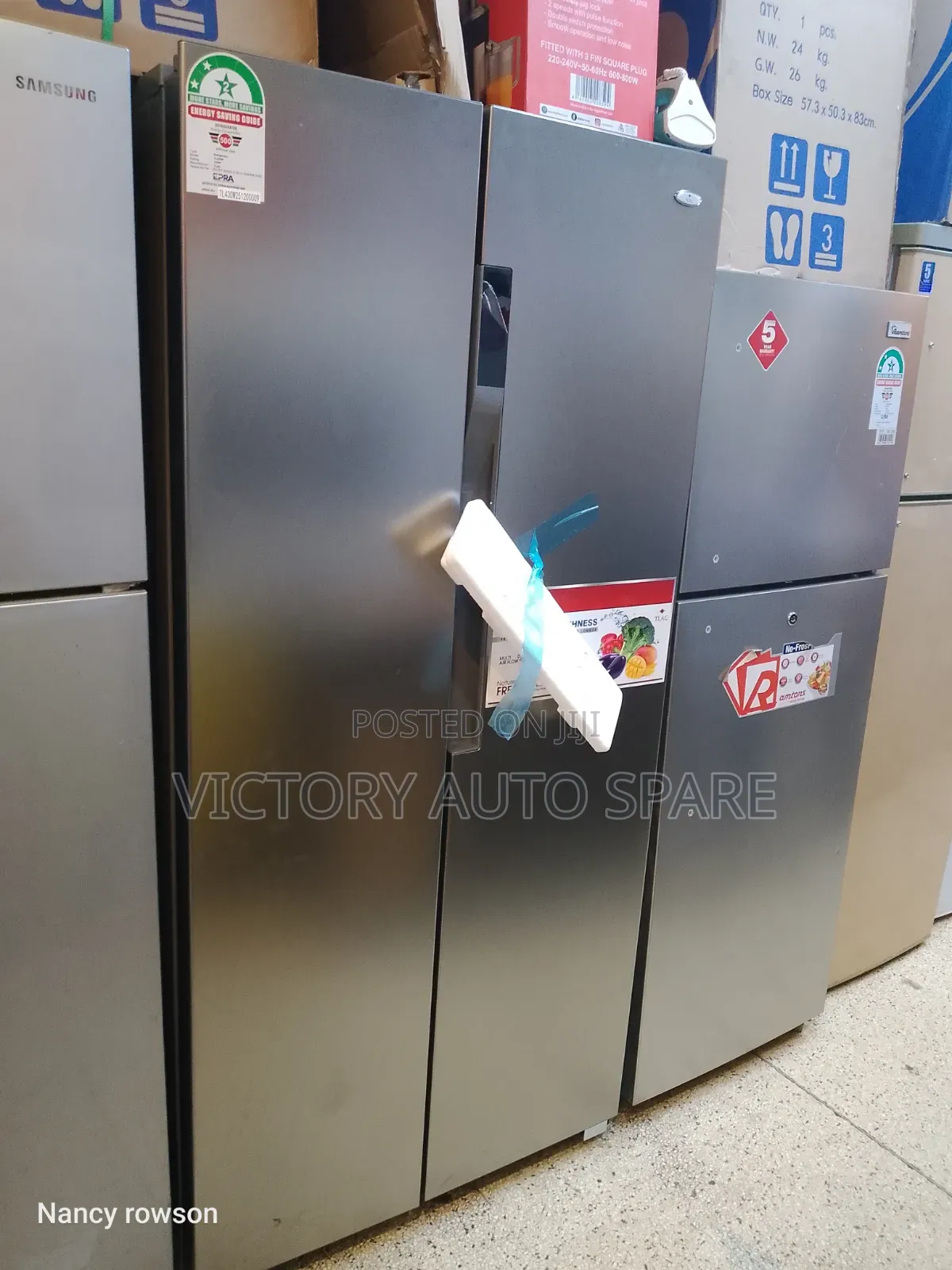 New Twin Door Fridge ( Tlac )