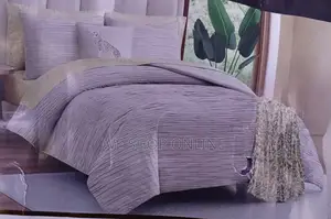 Quality* Cotton Stylish *9pc* Duvet Set Size *6/6*