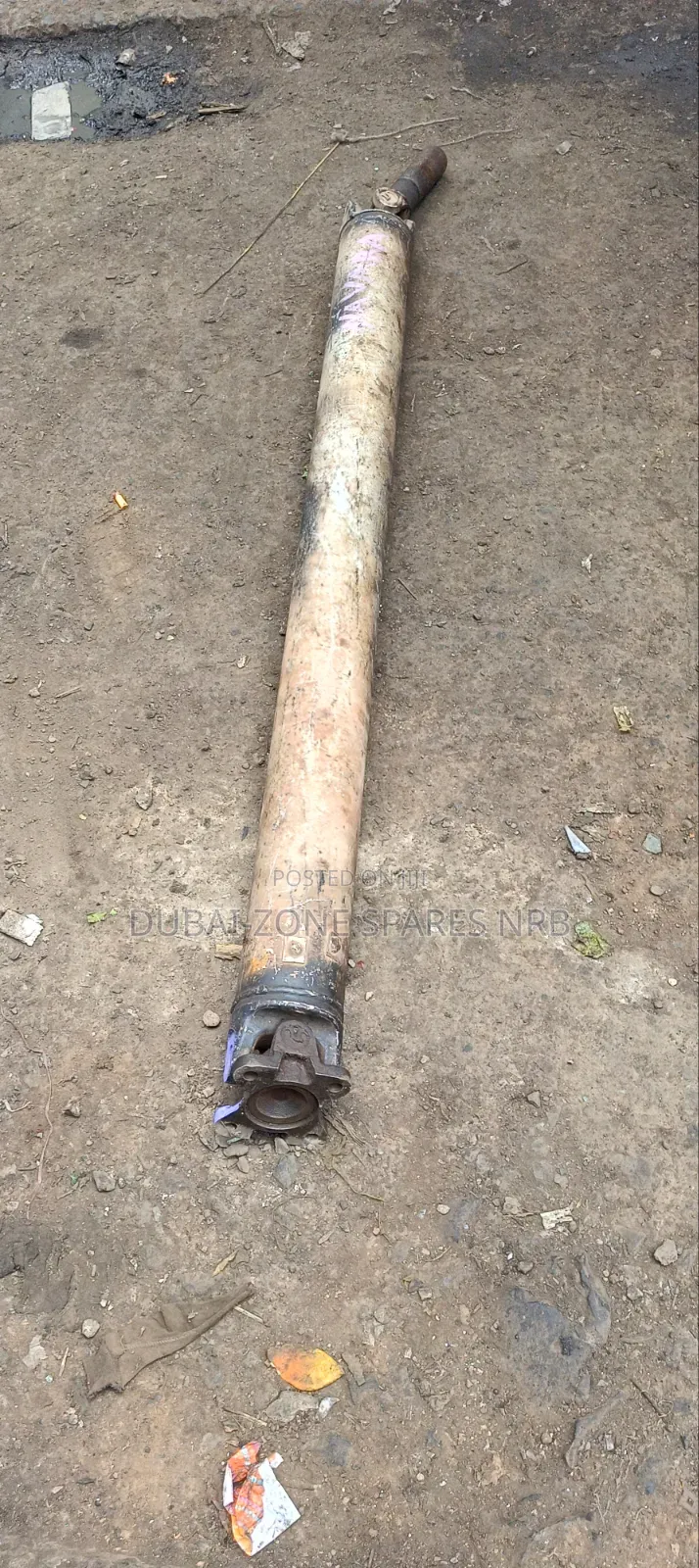 Navara Big Silver Propeller Shaft.