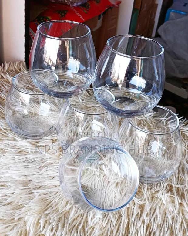 6pcs Balloon Glass/Whiskey/Steamless Wine PNH