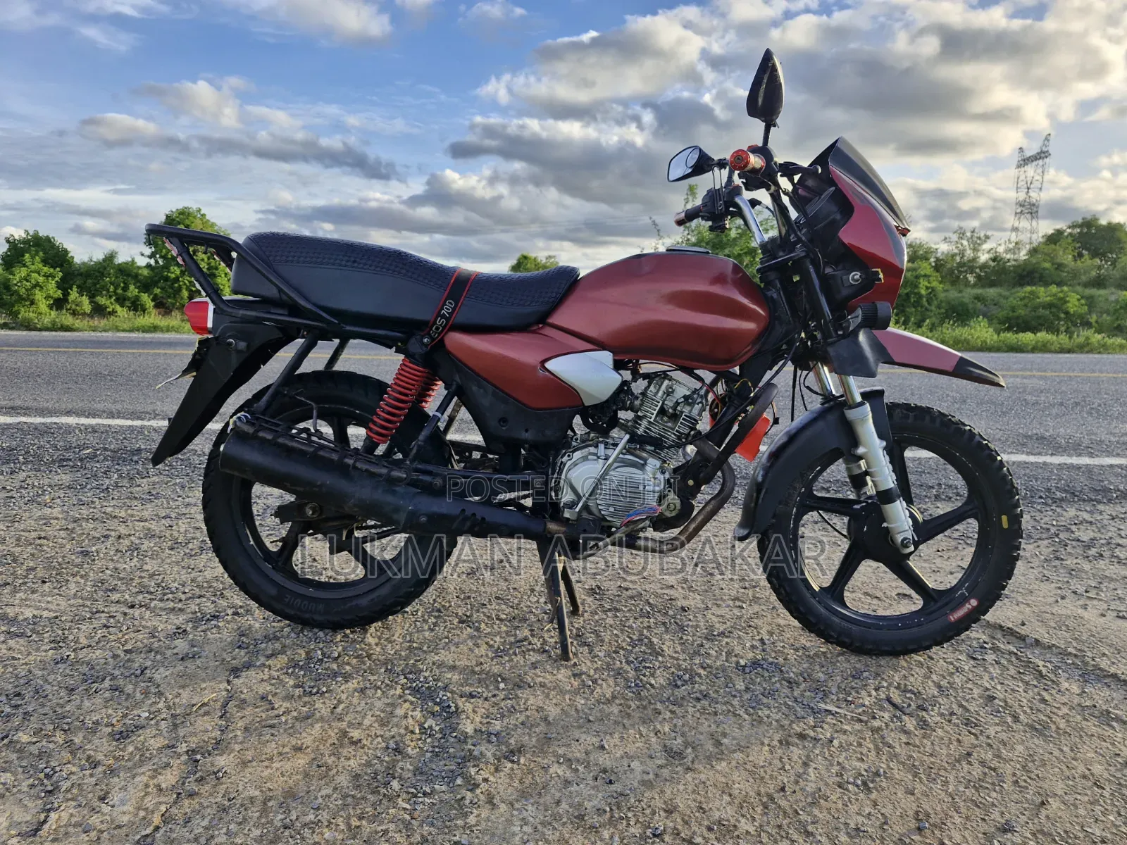 TVS HLX Plus ES 2022 Red