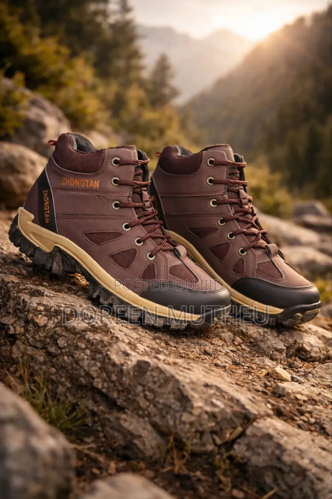  Hiking Boots – Strong Durable (40–45) | KSH 3500