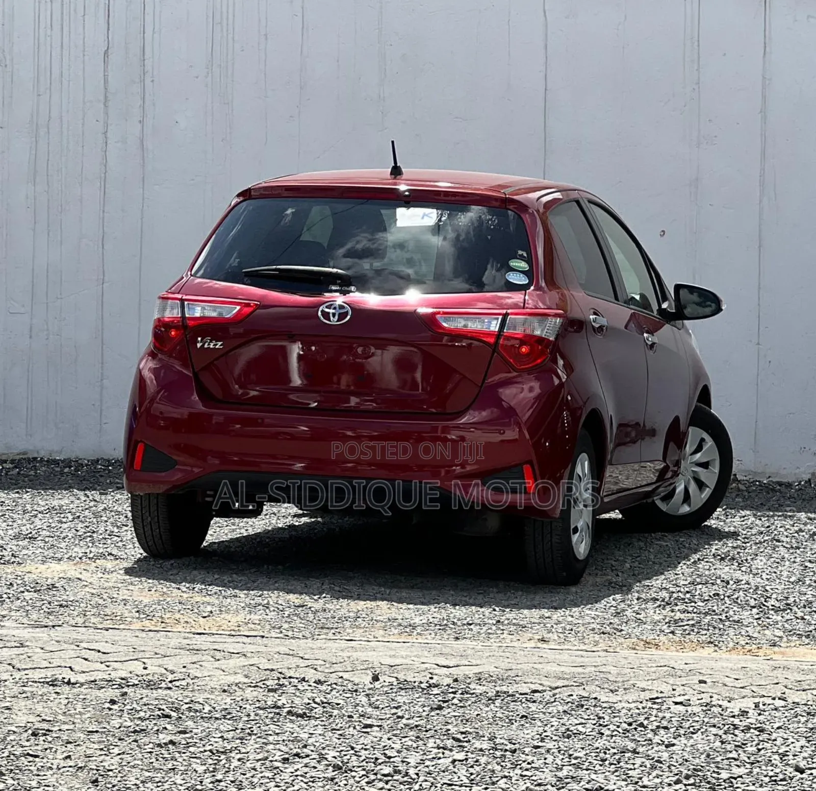 Toyota Vitz 1.5 FWD 5dr 2019 Red