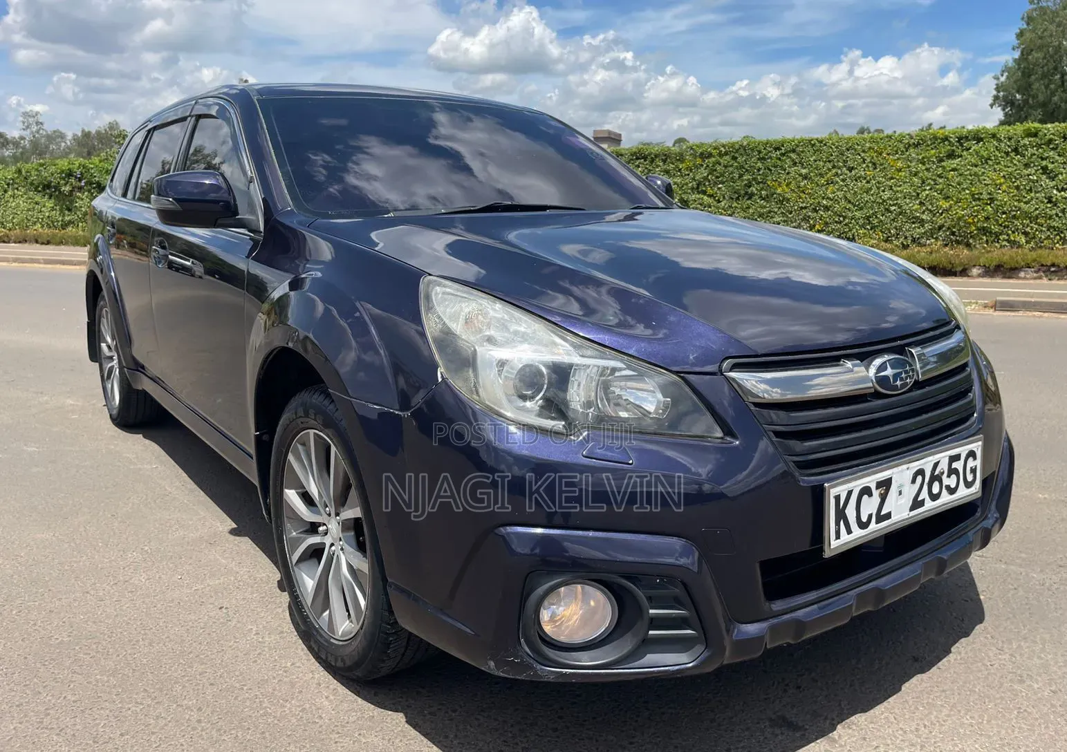 Subaru Outback 2013 Blue