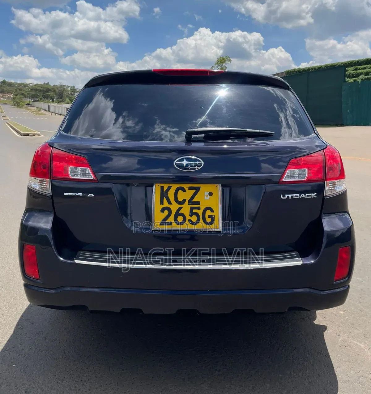 Subaru Outback 2013 Blue