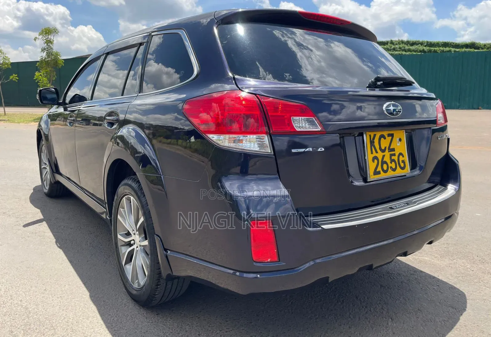 Subaru Outback 2013 Blue