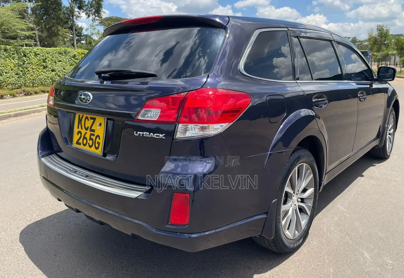 Subaru Outback 2013 Blue