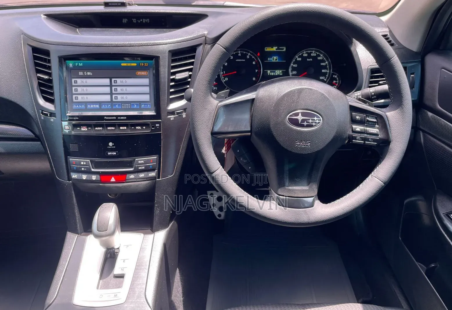 Subaru Outback 2013 Blue