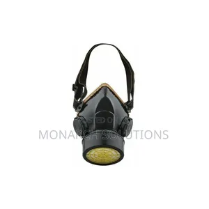Black And Yellow Single Respiratory Mask