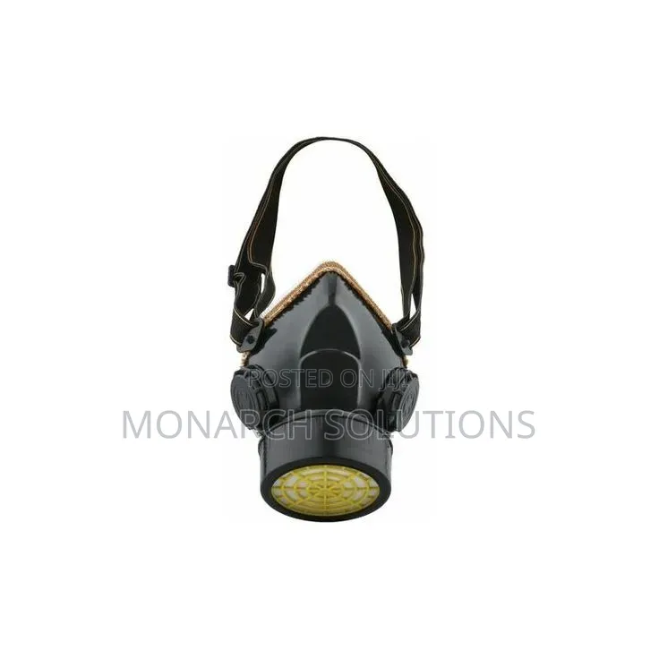 Black And Yellow Single Respiratory Mask