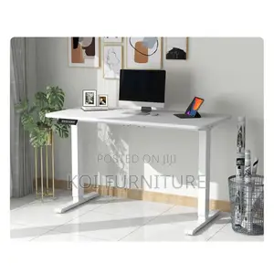 Office Desk; 1200mm Black Home Office Electric High End Desk