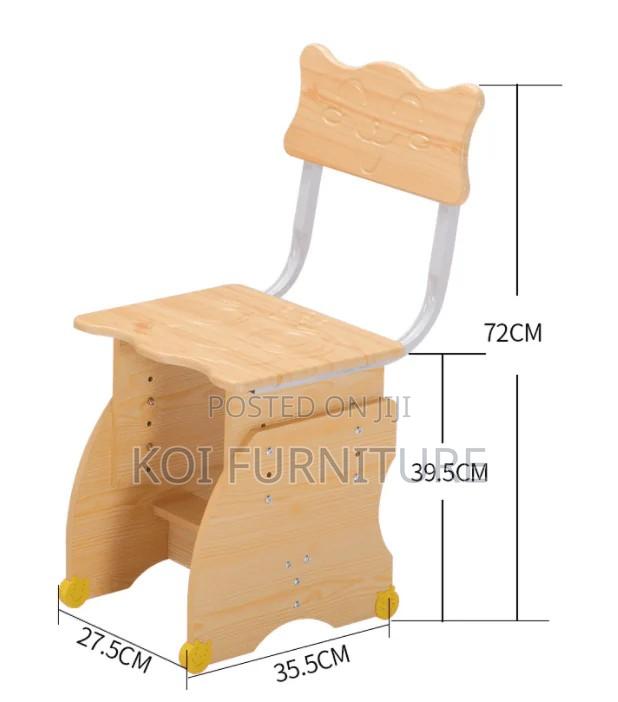 Home Desk; Colorful Home School Matching Desk Chairs Set For Kids - thumbnail 4