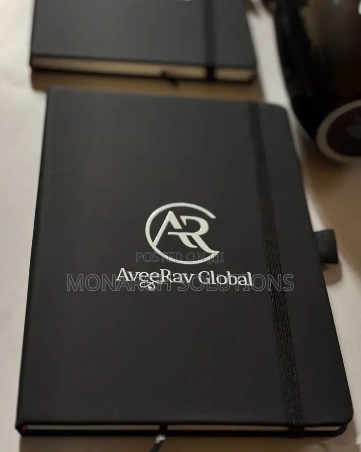 Printing on Black Diary/Notebook