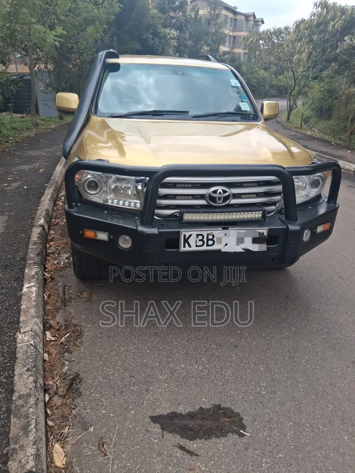 Toyota Land Cruiser 2007 Gold