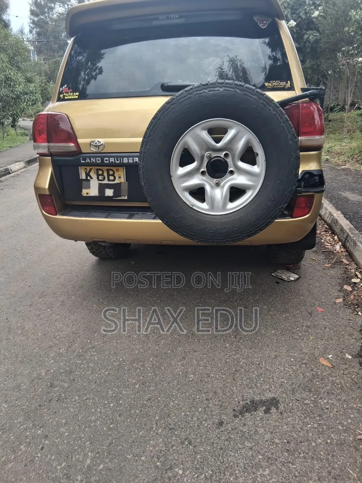 Toyota Land Cruiser 2007 Gold