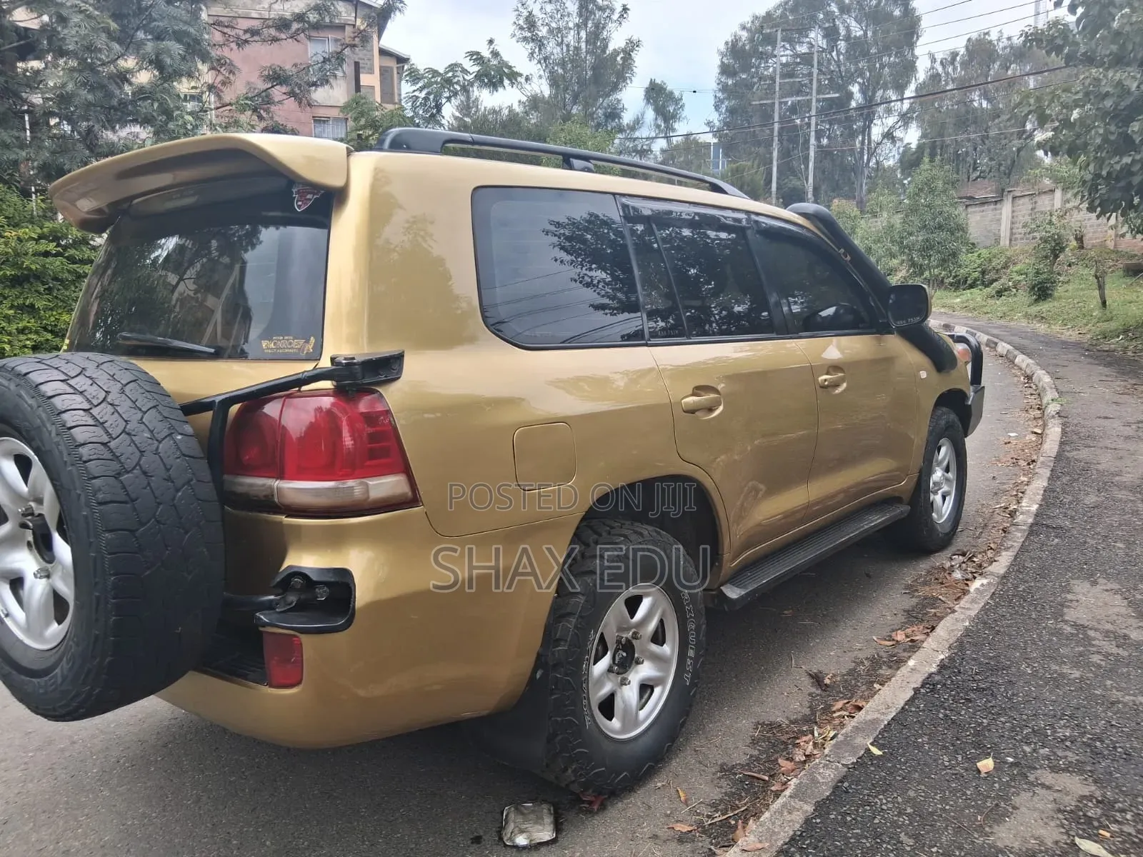 Toyota Land Cruiser 2007 Gold