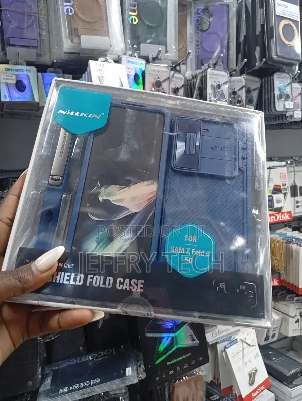 Samsung Galaxy Z Fold 5 5g Features a Sliding Camera Lens Cover