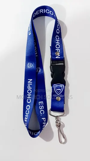 Blue Lanyards With Logo