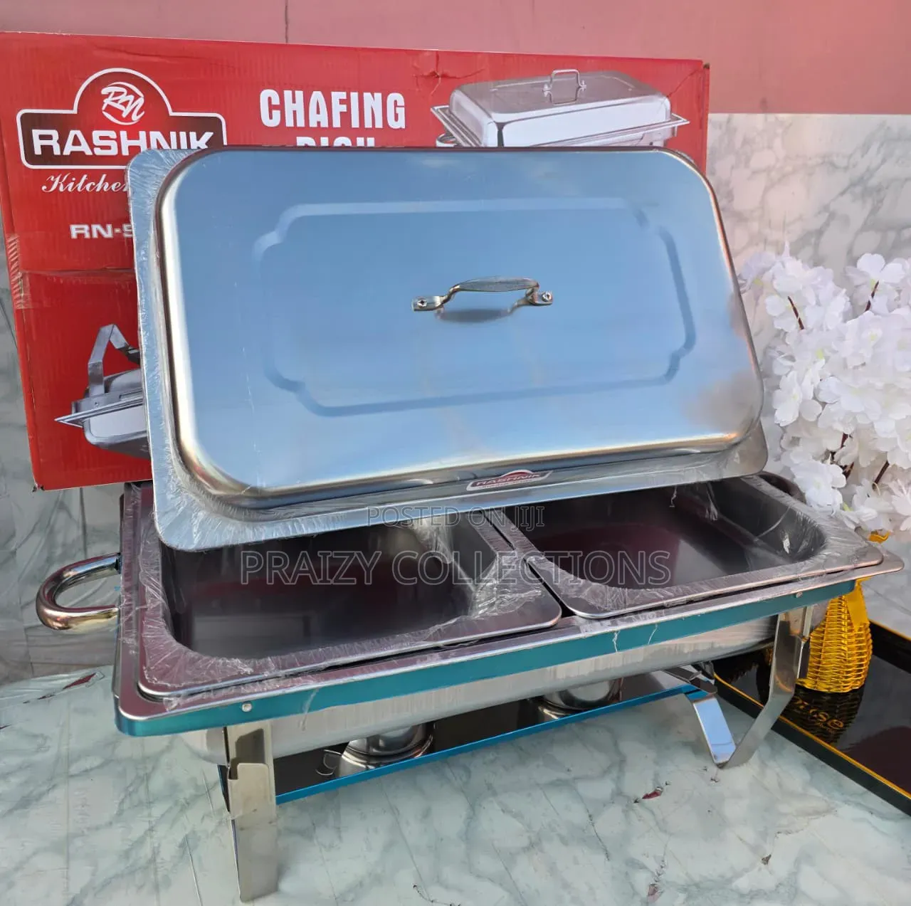 Rashnik Chafing Dish-Double Tray