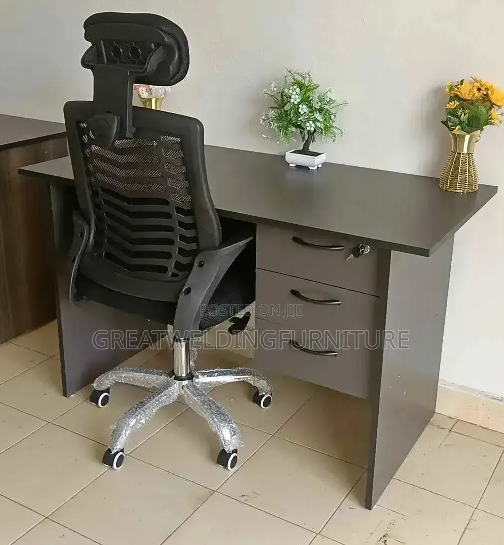 Office Desk 1m and Office Chair