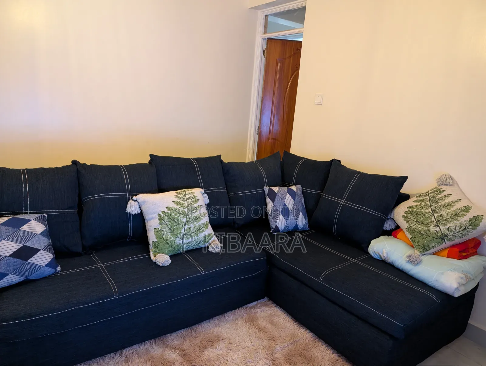 Modern 6 Seater L Shaped Sofa