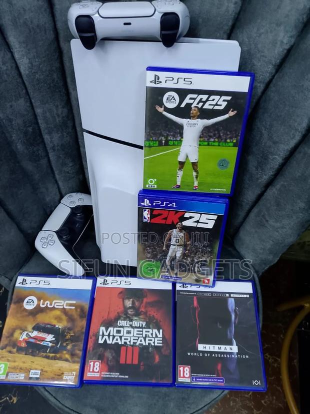 Ps5 Slim Package Available + 5 Games