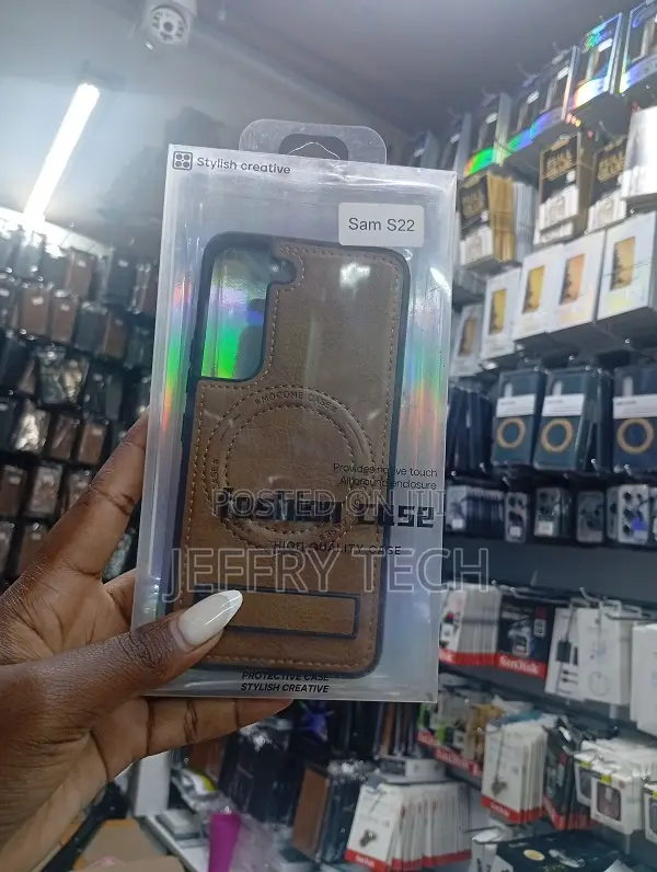 Case With Magsafe and Stand for Samsung Galaxy S22